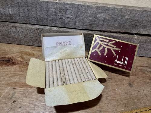 Dunhill Live Unopened Box / Pack of cigarettes c1950s