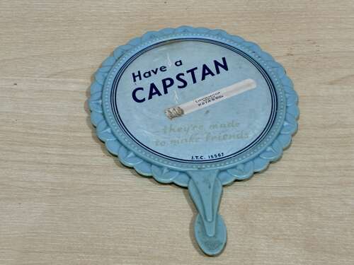 Wills Capstan Cigarette Novelty Vanity Mirror c1953 ITC