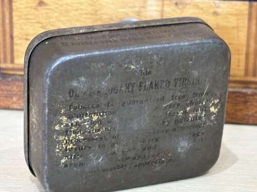 Salmon Gluckstein Old Mahogany 1oz Tobacco Sample Tin c1900s