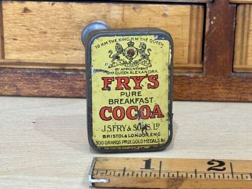 Fry's Cocoa Chocolate Sample Tin c1915
