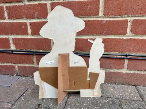 Wonderful Player’s Cigarette Tobacco Die-Cut Fold Out Standee Card advertising Sign c1925