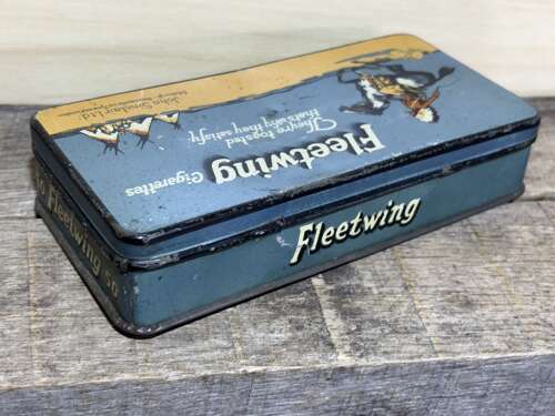 John Sinclair Fleetwing 50 Cigarette Tin c1900s