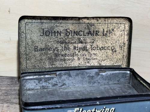 John Sinclair Fleetwing 50 Cigarette Tin c1900s
