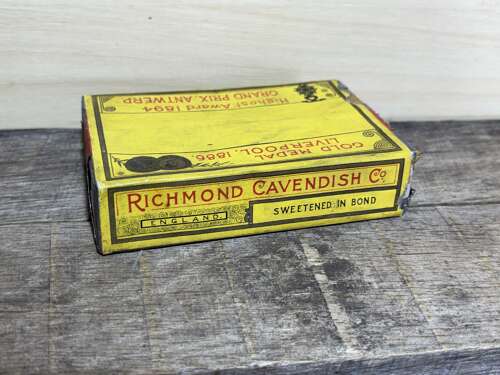 Pioneer Brand Richmond Cavensish Liverpool Dummy Tobacco Pack c1900s
