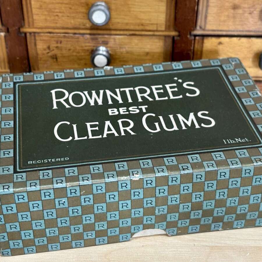 Rowntree's Gums Chocolate Box c1930s