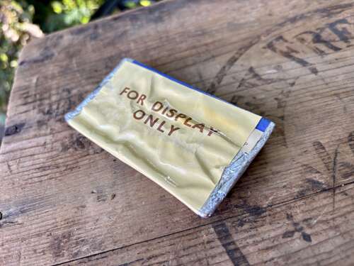 Cadbury's Caramello Chocolate Dummy Bar c1950s