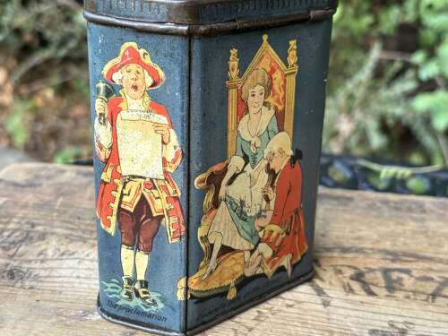 Edwardian Cinderella Fairy Tale Biscuit Tin c1900s