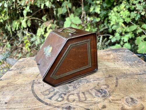 Scarce Filshill's Glagow Coal Scuttle Biscuit Tin c1900s