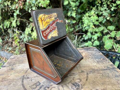 Scarce Filshill's Glagow Coal Scuttle Biscuit Tin c1900s