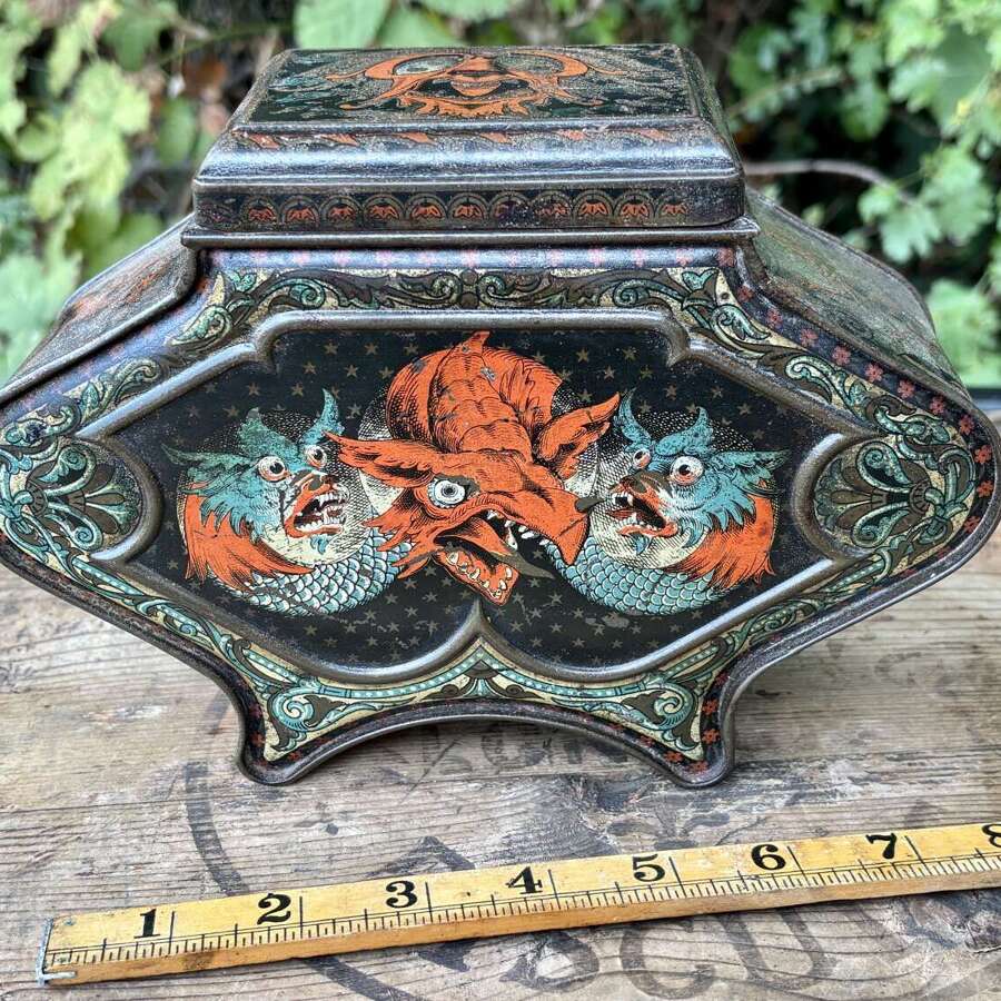 Scarce Peek Frean Biscuit Tin c1890s