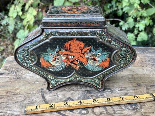 Scarce Peek Frean Biscuit Tin c1890s