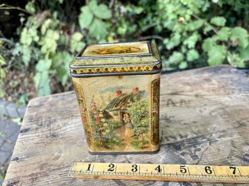 Carr's Juvenile Biscuit Tin c1895