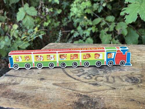 Clarnico Chocolate Easter Egg Steam Locomotive Box c1960s