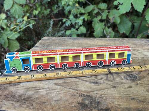 Clarnico Chocolate Easter Egg Steam Locomotive Box c1960s