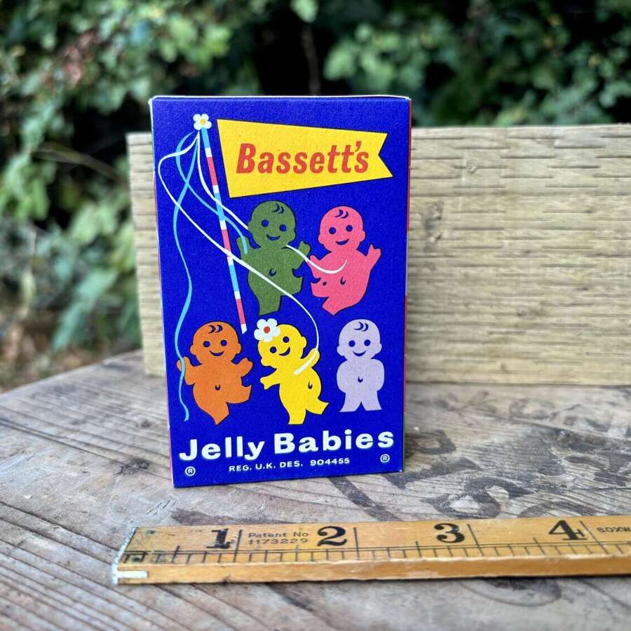 Bassett's Jelly Babies Sweet Box c1960s