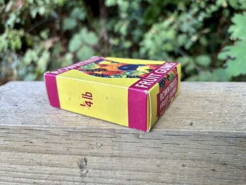Rowntree's Fruit Gums Sweet Box c1960s