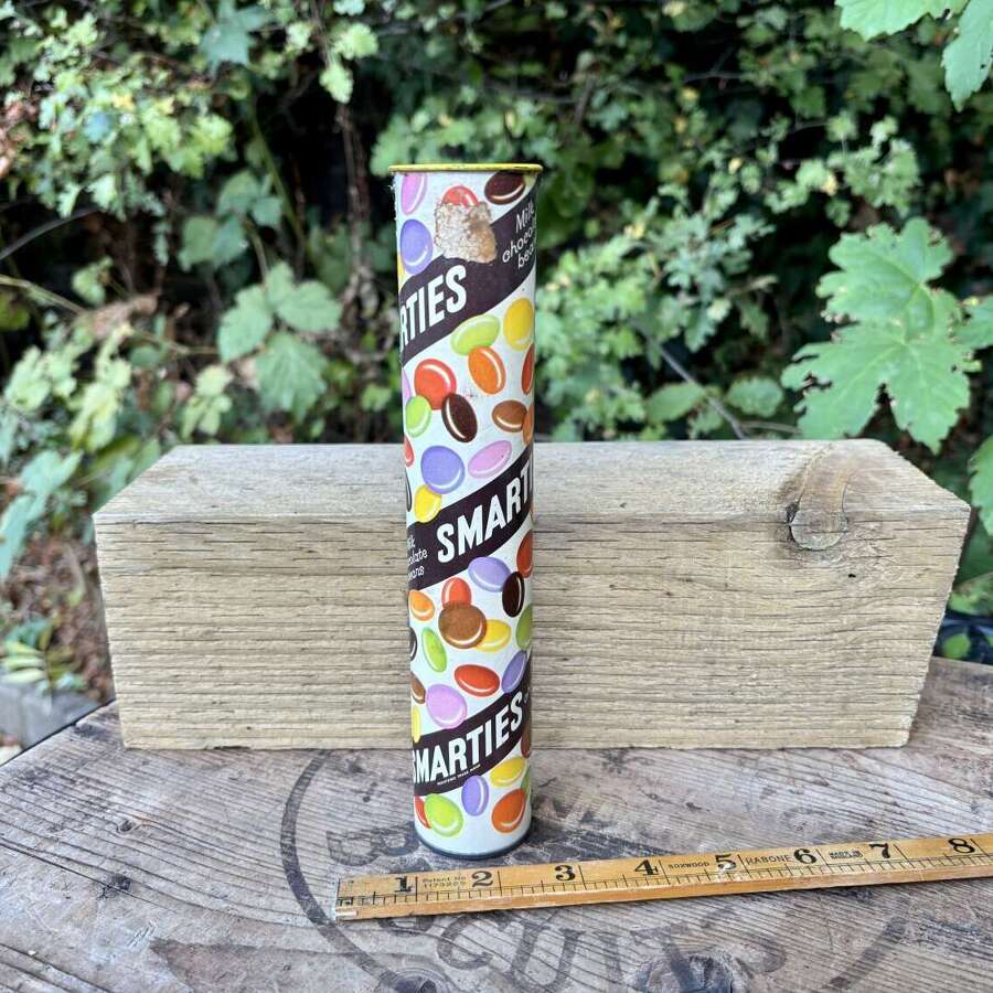 Smarties Tube Chocolate Beans Sweet Box c1960s