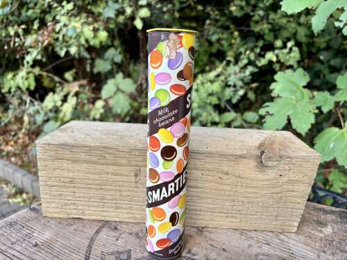 Smarties Tube Chocolate Beans Sweet Box c1960s