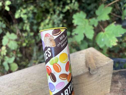 Smarties Tube Chocolate Beans Sweet Box c1960s