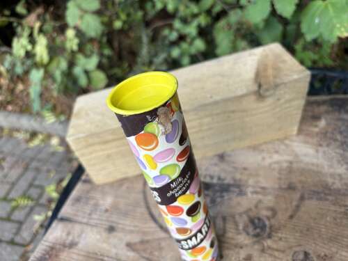 Smarties Tube Chocolate Beans Sweet Box c1960s